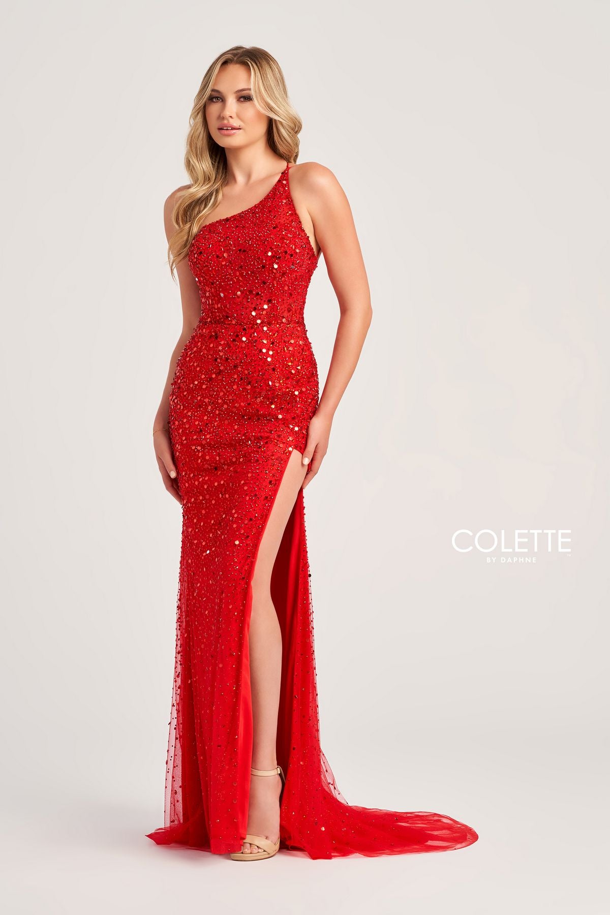Prom Dresses Beaded Prom Long Formal Dress Red
