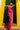 Prom Dresses Glittered Long High Slit Prom Dress Fuchsia
