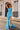 Prom Dresses Glittered Long High Slit Prom Dress Ocean Blue