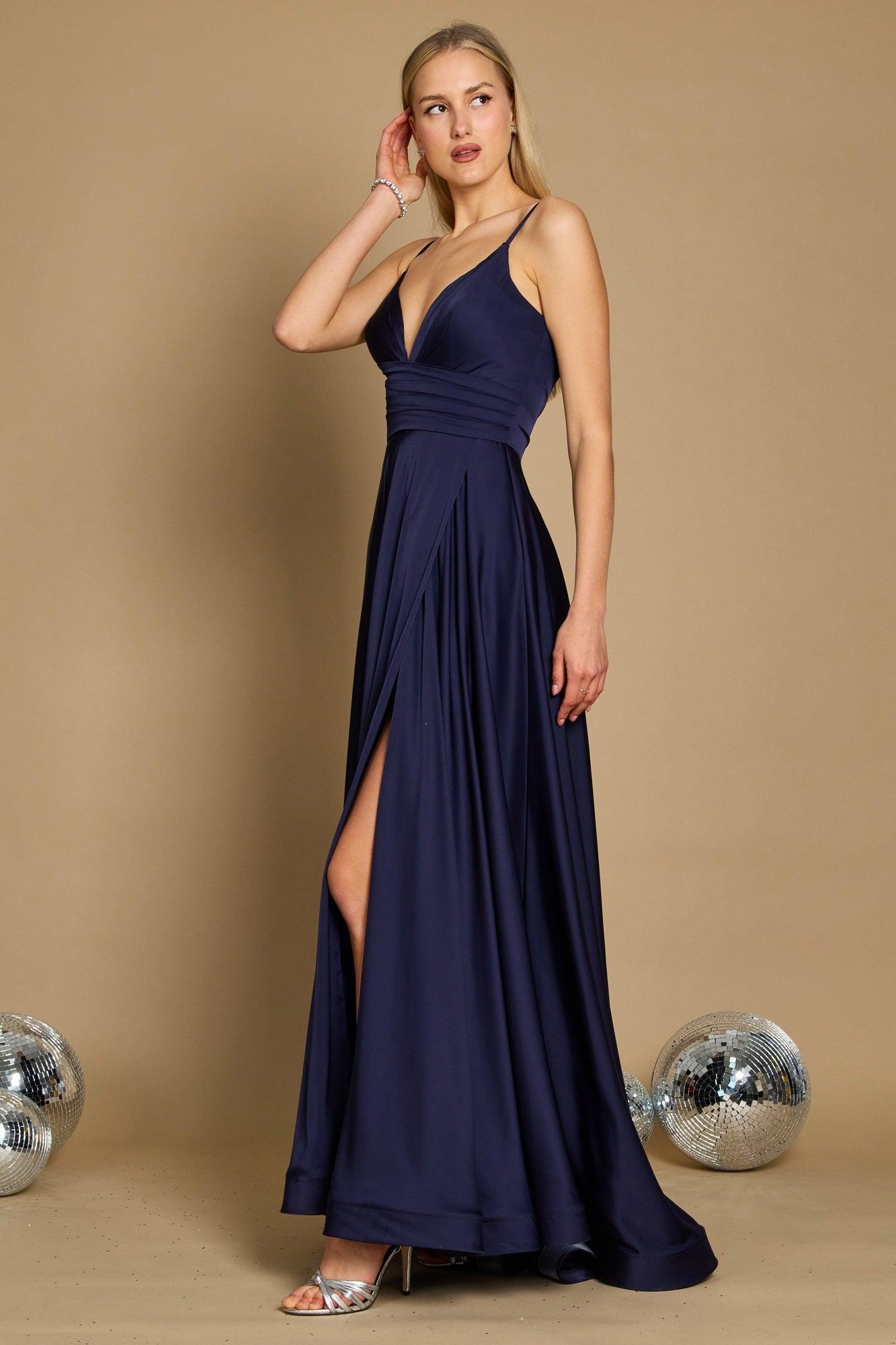Dylan & Davids Long Spaghetti Strap Prom Formal Gown The Dress Outlet Dylan & Davids Long Spaghetti Strap Prom Formal Gown The Dress Outlet