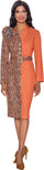 Cocktail Dresses Short Formal Midi Dress Orange 