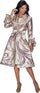 Plus Size Dresses Long Sleeve Formal Jacket Dress Multi