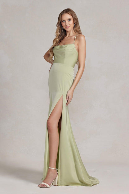 Nox Anabel E1068 Long Formal Fitted Prom Dress