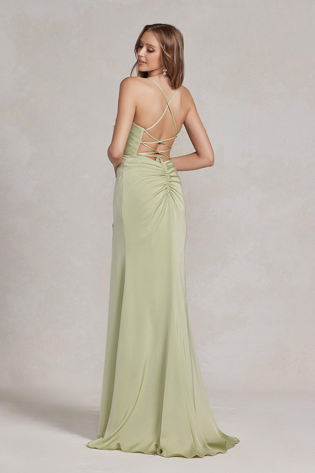 Nox Anabel E1068 Long Formal Fitted Prom Dress