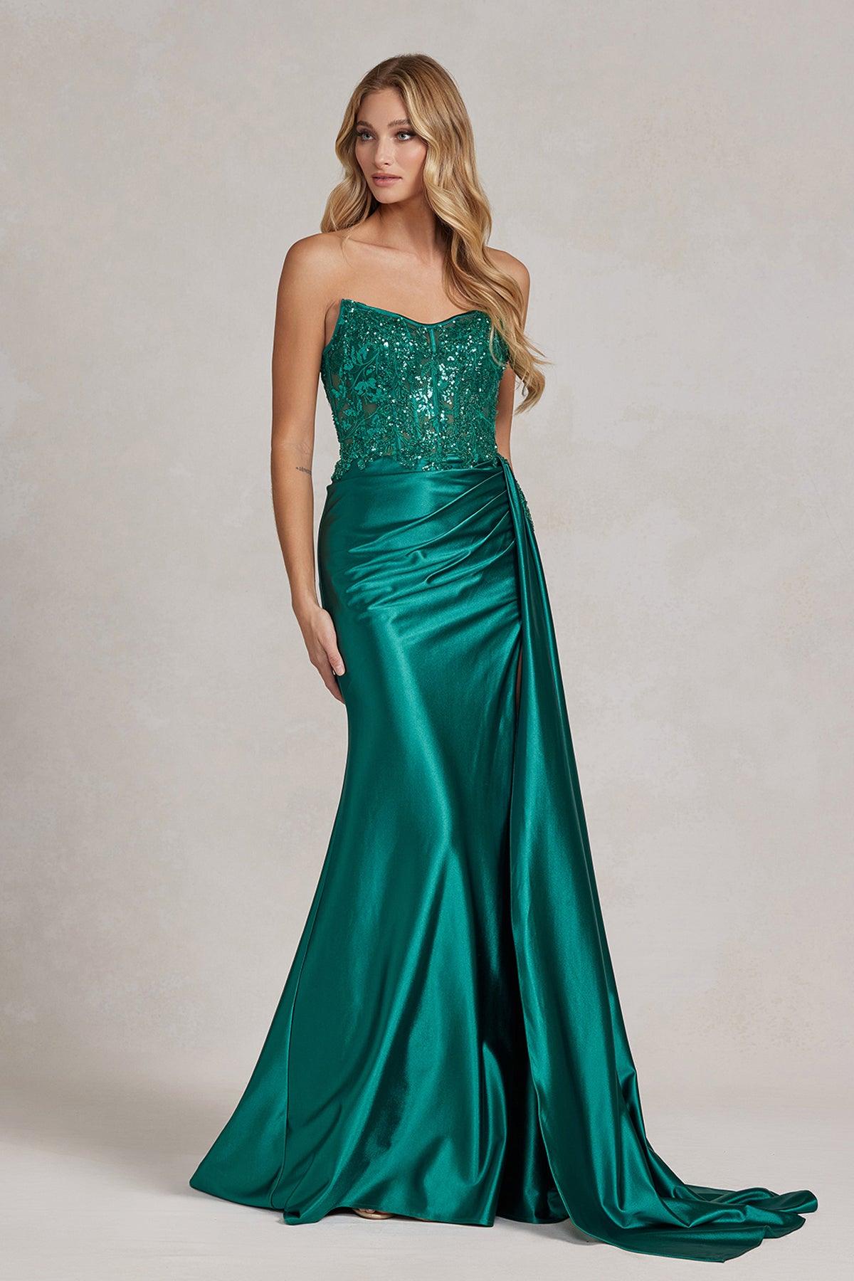 Nox Anabel E1174 Long Strapless Sexy Prom Dress