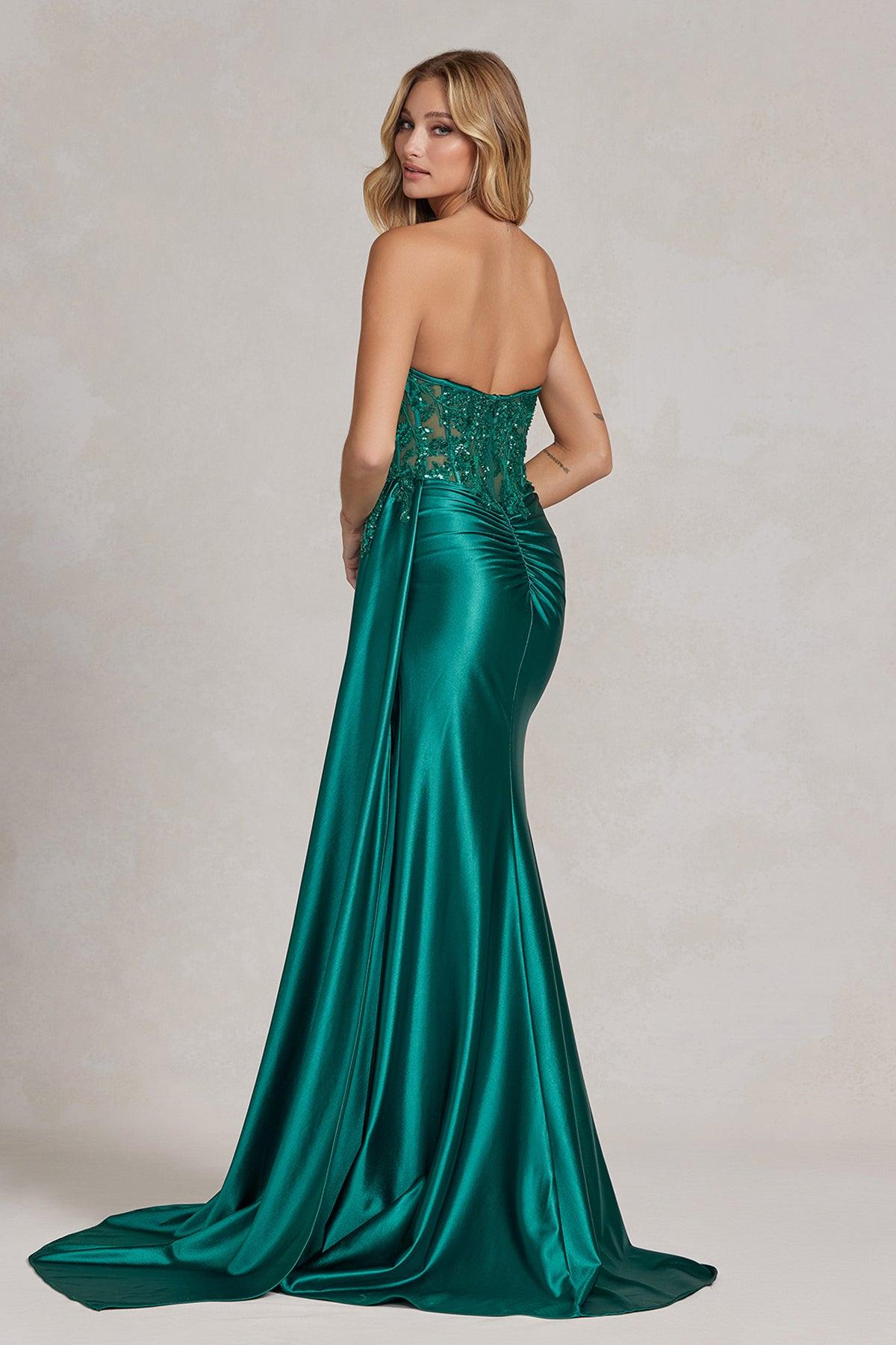 Nox Anabel E1174 Long Strapless Sexy Prom Dress