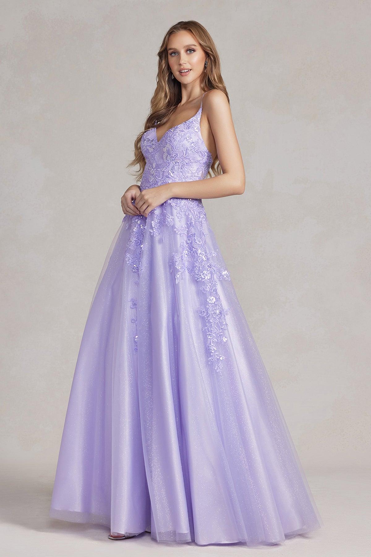 Lilac Nox Anabel E1178 Prom Formal Long Gown for $319.99 – The Dress Outlet