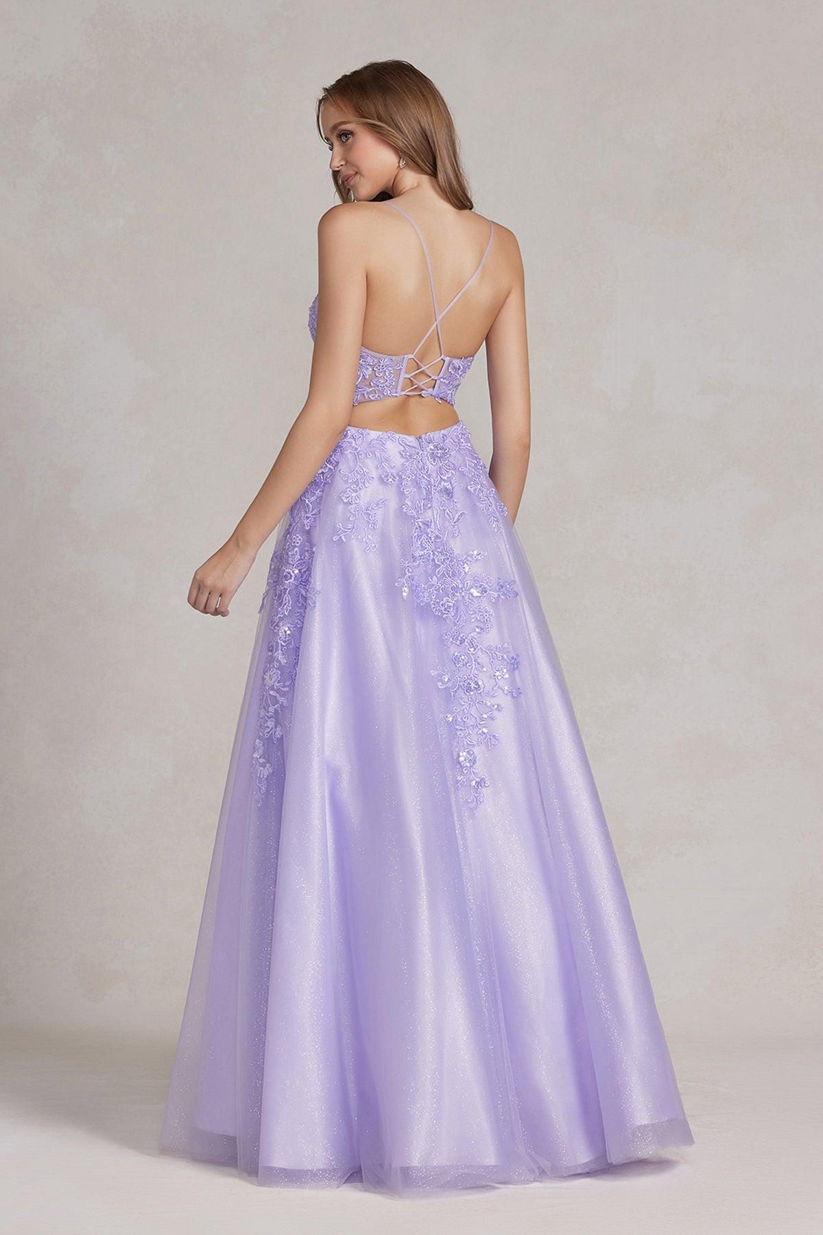 Nox Anabel E1178 Prom Formal Long Gown Lilac