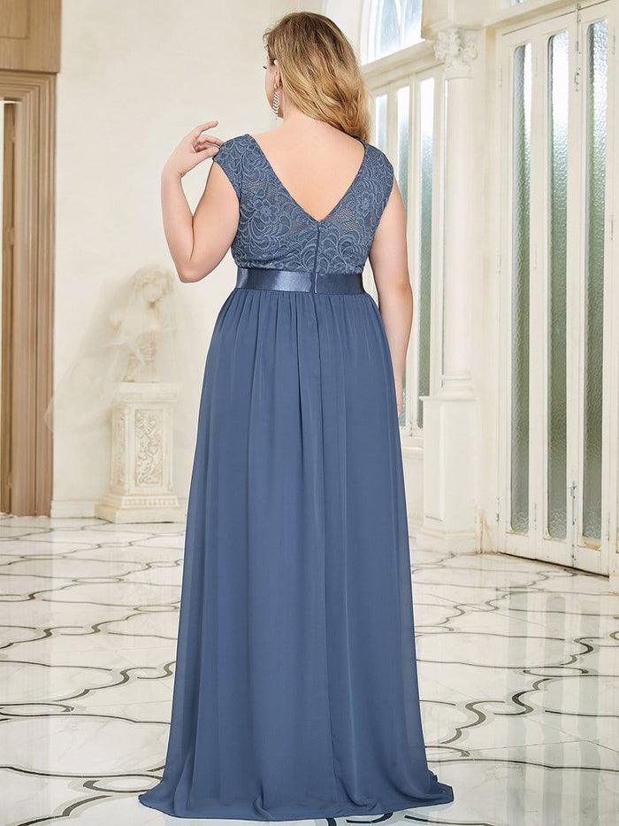 Pink Long Formal Sleeveless Evening Dress