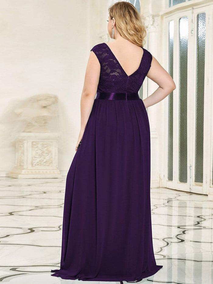 Pink Long Formal Sleeveless Evening Dress