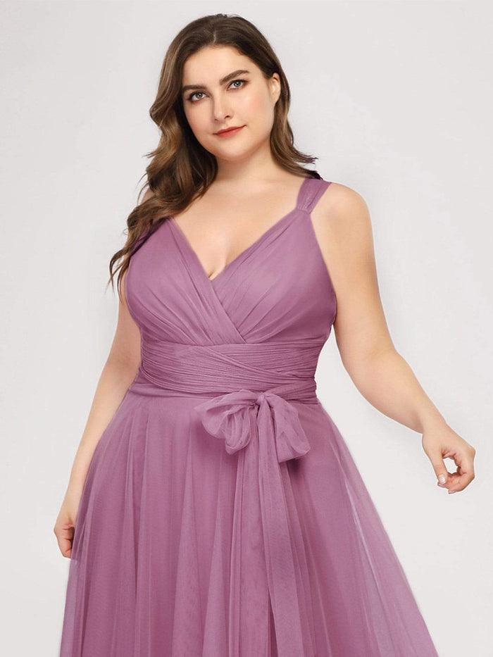 Long Formal Sleeveless Evening Dress