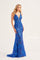 Prom Dresses Long Formal Fitted Sequin Prom Dress Royal Blue