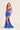 Prom Dresses Fitted Prom Formal Long Gown Royal Blue