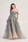 Prom Dresses Prom Long Beaded Ball Gown Slate