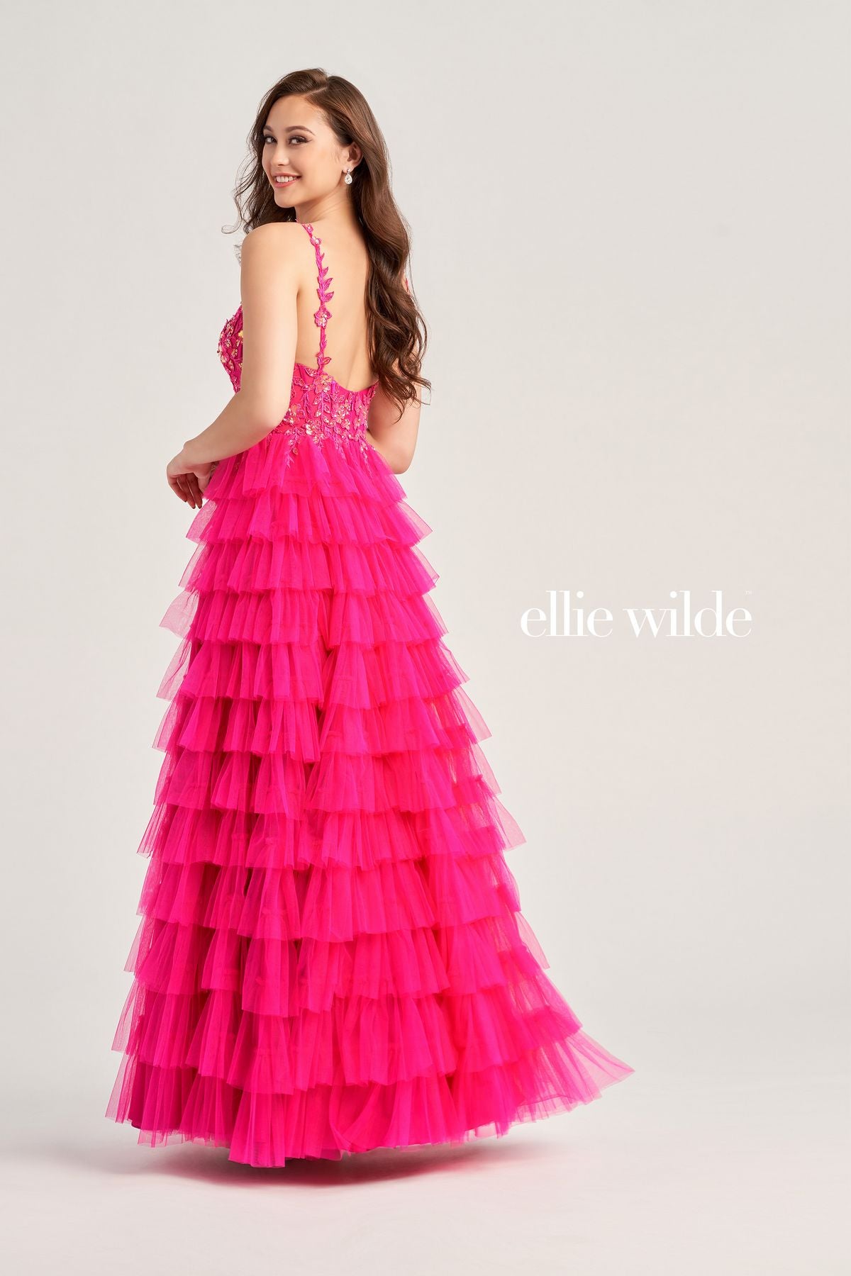 Ellie Wilde EW35059 Prom Long Beaded Ball Gown