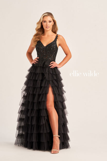 Prom Dresses Prom Long Beaded Ball Gown Black