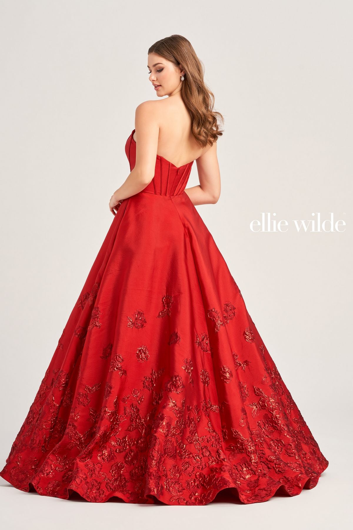 Ellie Wilde EW35073 Prom Long Pocket Ball Gown