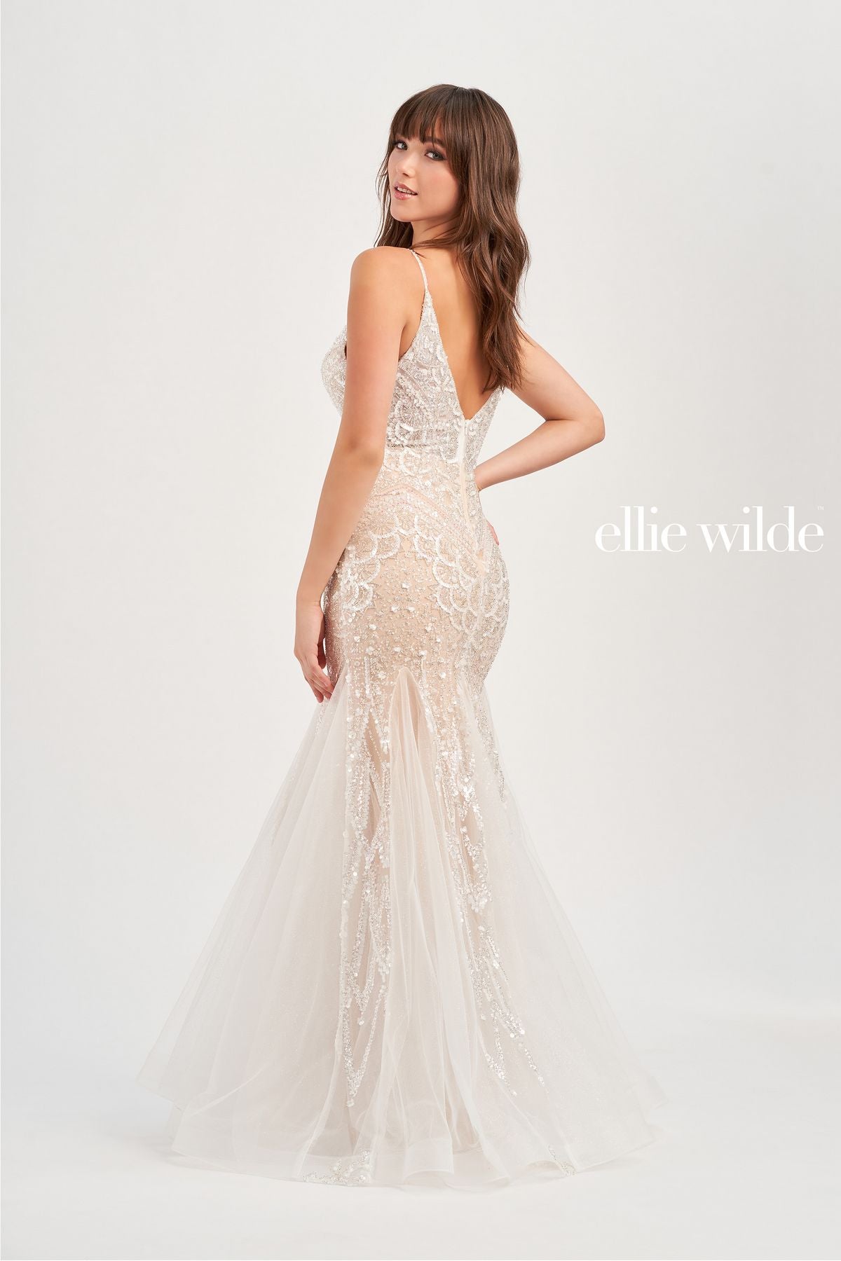 Ellie Wilde EW35077 Mermaid Prom Long Formal Gown