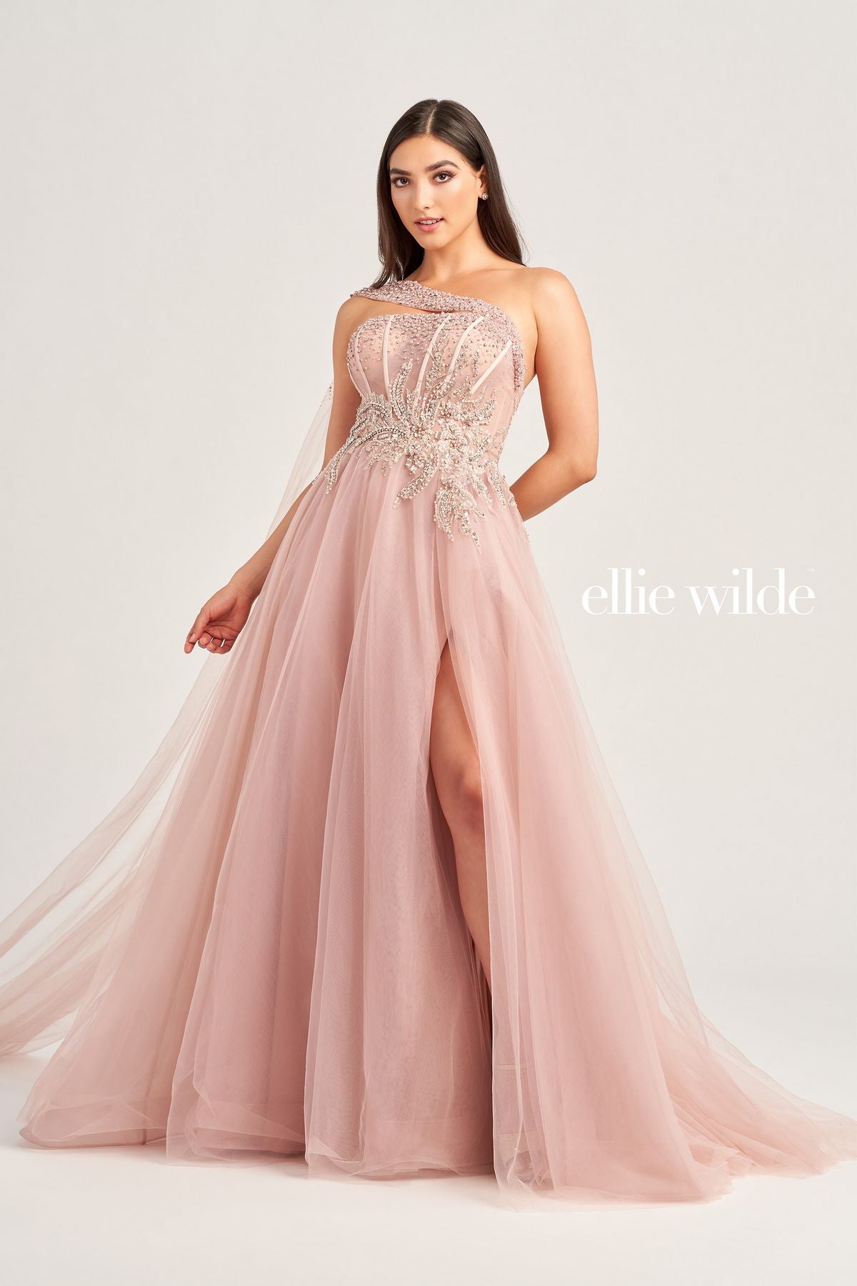 Ellie Wilde EW35090 Prom Long Beaded Ball Gown