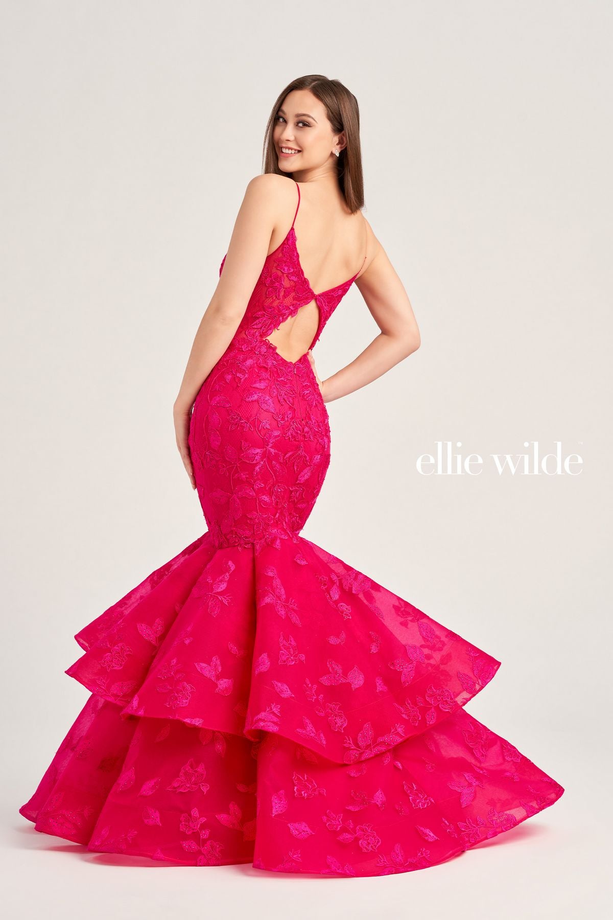 Ellie Wilde EW35092 Mermaid Long Formal Prom Gown