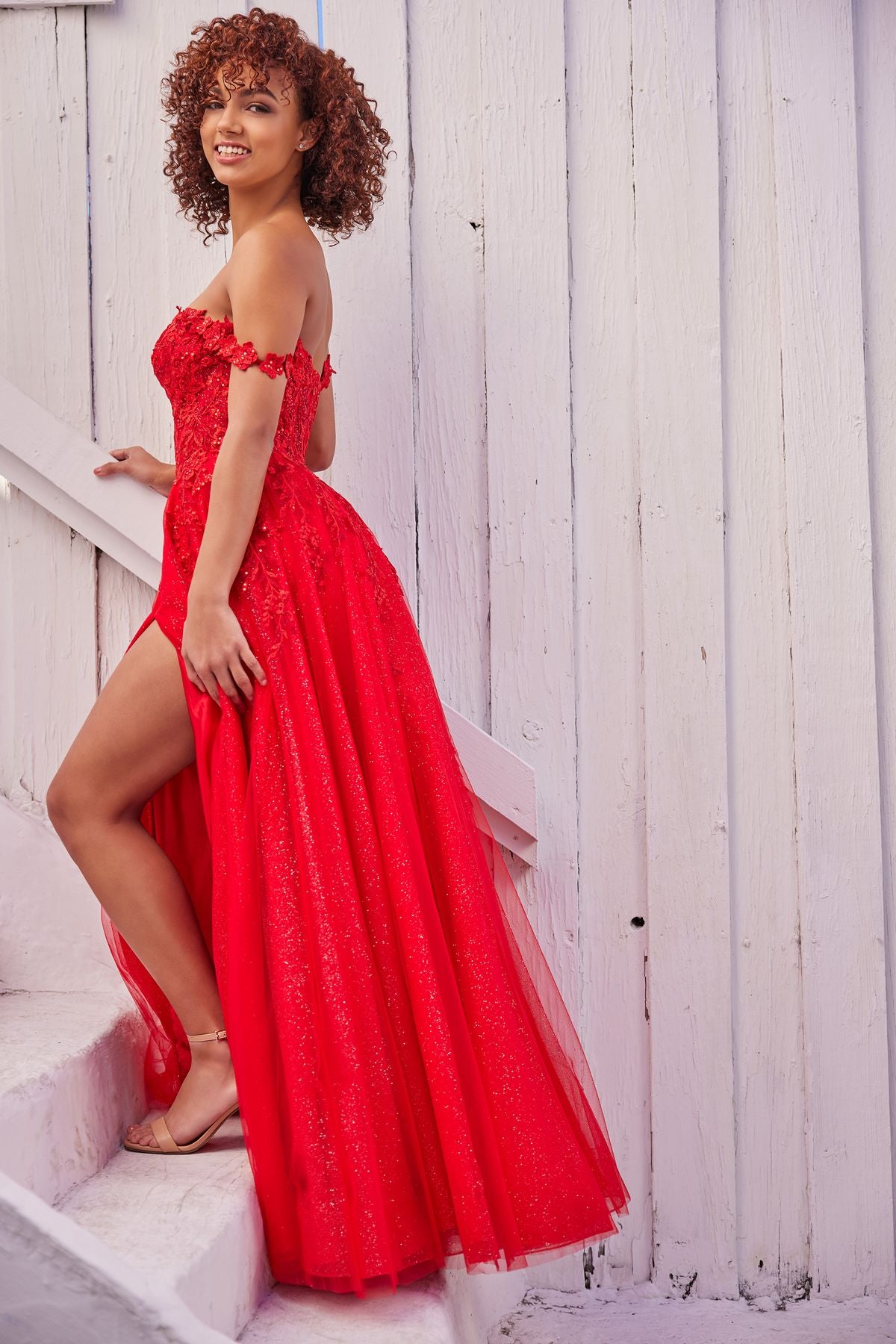 Ellie Wilde EW35101 Prom Long Formal Glitter Ball Gown