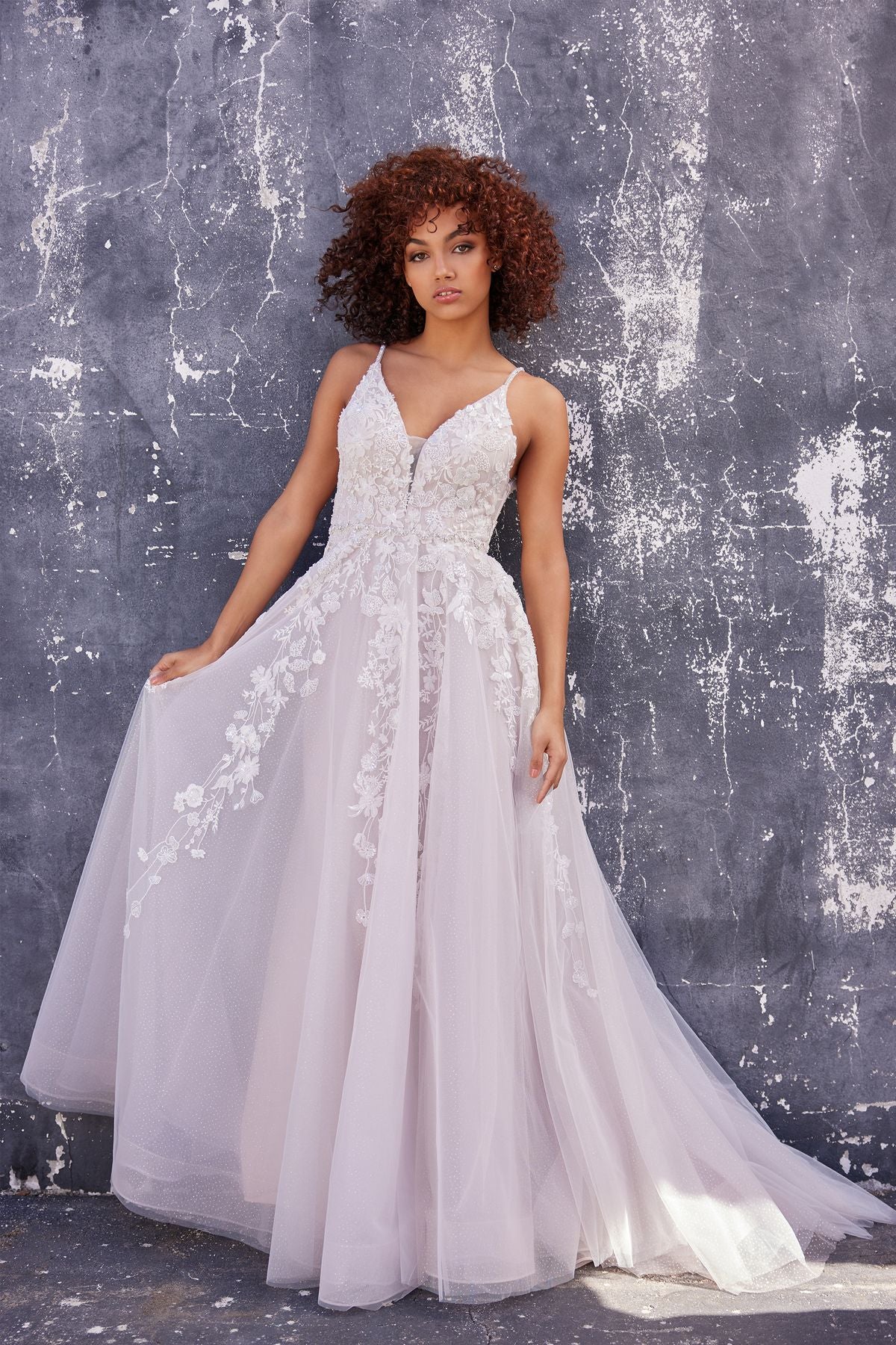 Ellie Wilde EW35113 Long Glitter Ball Gown Prom Dress