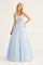 Prom Dresses Prom Long Glitter Ball Gown Light Blue