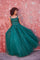 Prom Dresses Prom Long Glitter Ball Gown Emerald