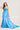 Prom Dresses Long Formal Glitter Overskirt Prom Gown Ocean Blue
