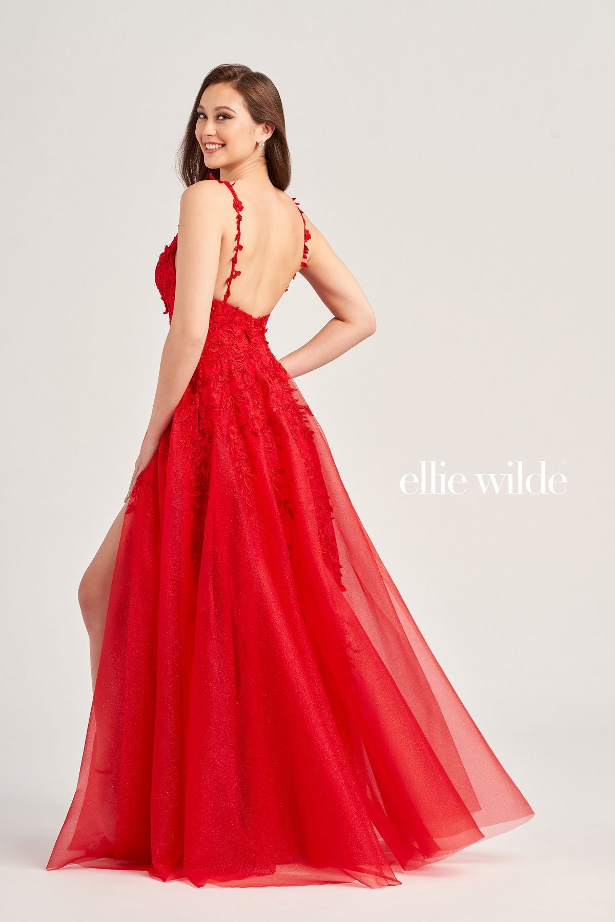 Ellie Wilde EW35233 Formal Long Glitter Evening Prom Dress