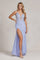 Nox Anabel G1146 Long One Shoulder Formal Prom Dress Periwinkle