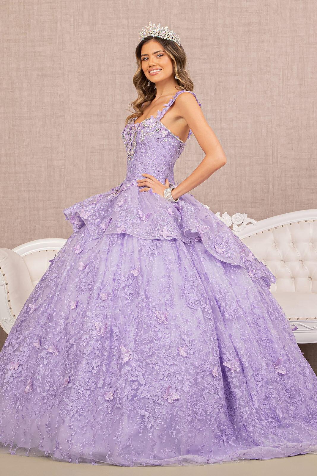 Long Ball Gown Quinceanera Dress