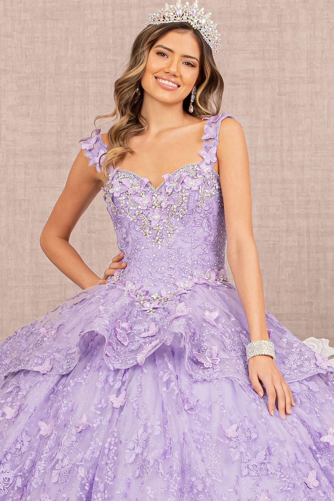 Long Ball Gown Quinceanera Dress
