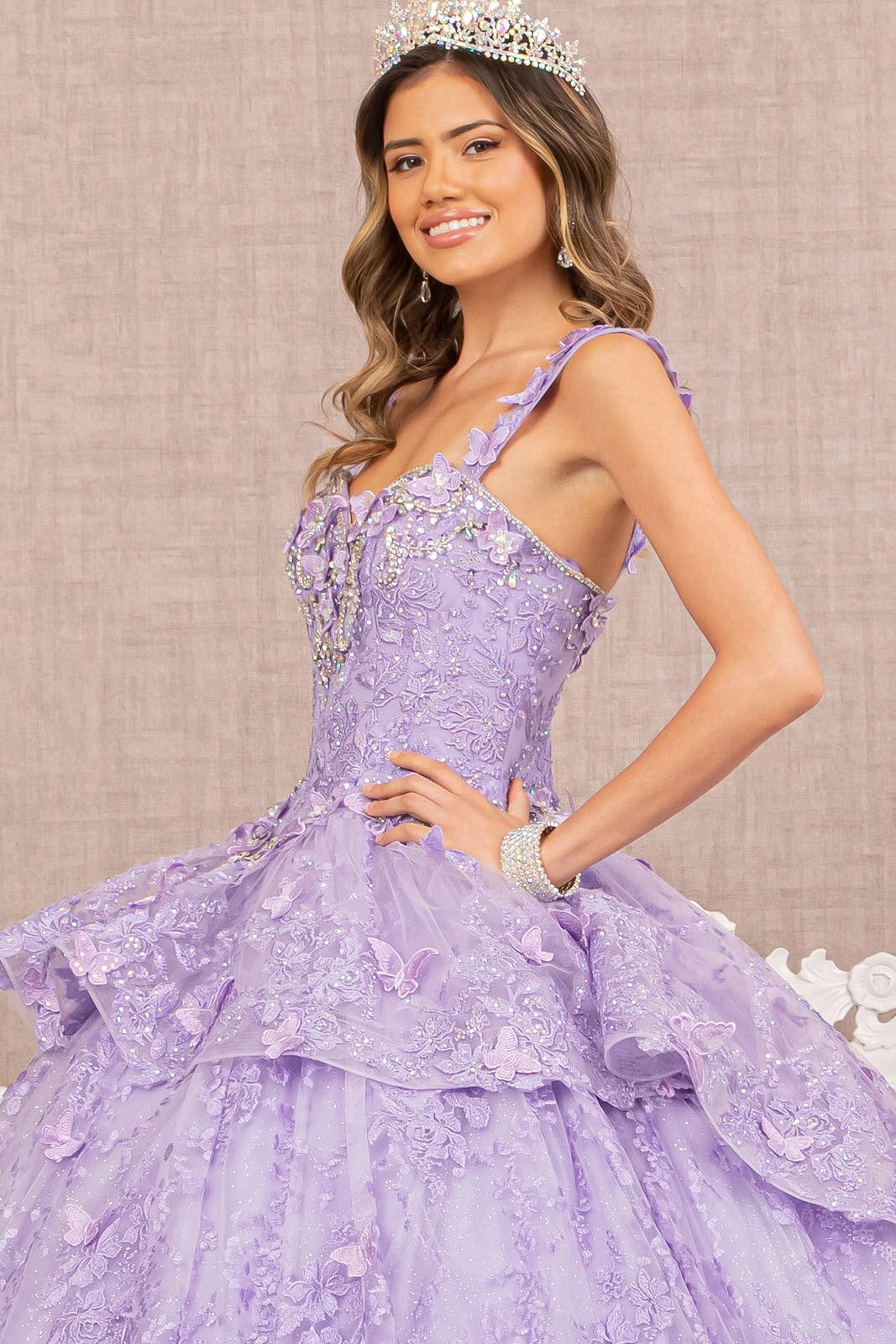 Long Ball Gown Quinceanera Dress