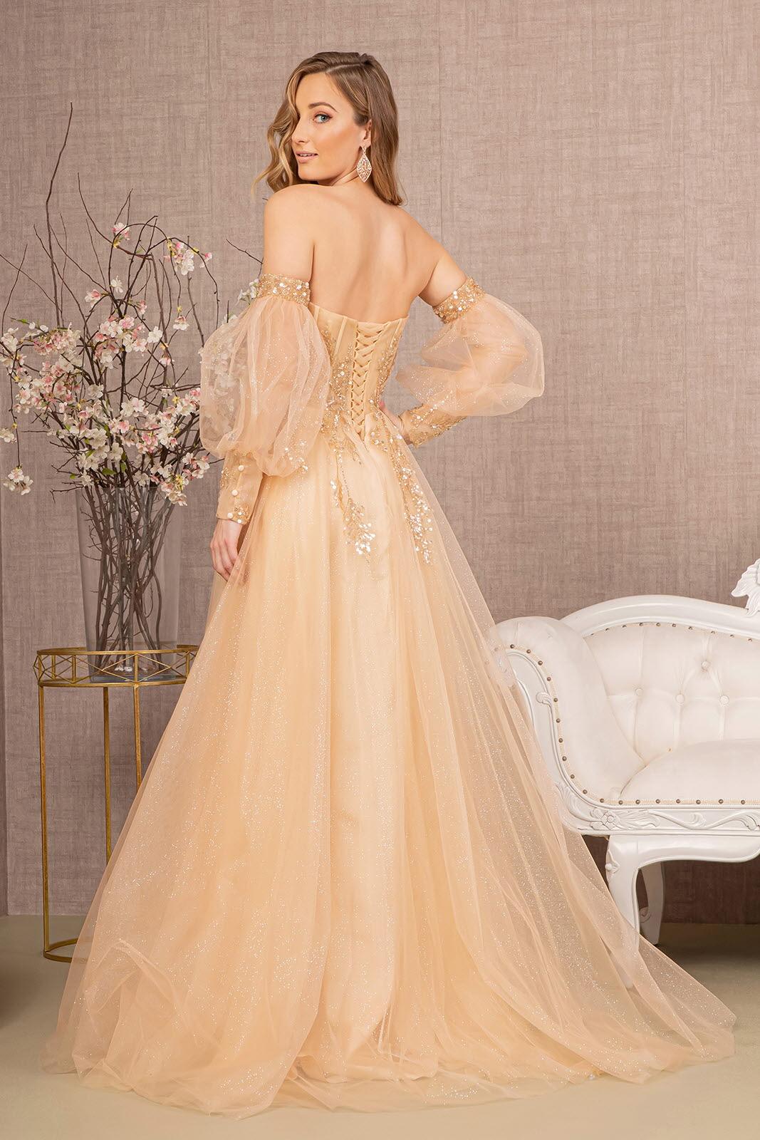 Prom Long Sequin Glitter Gown