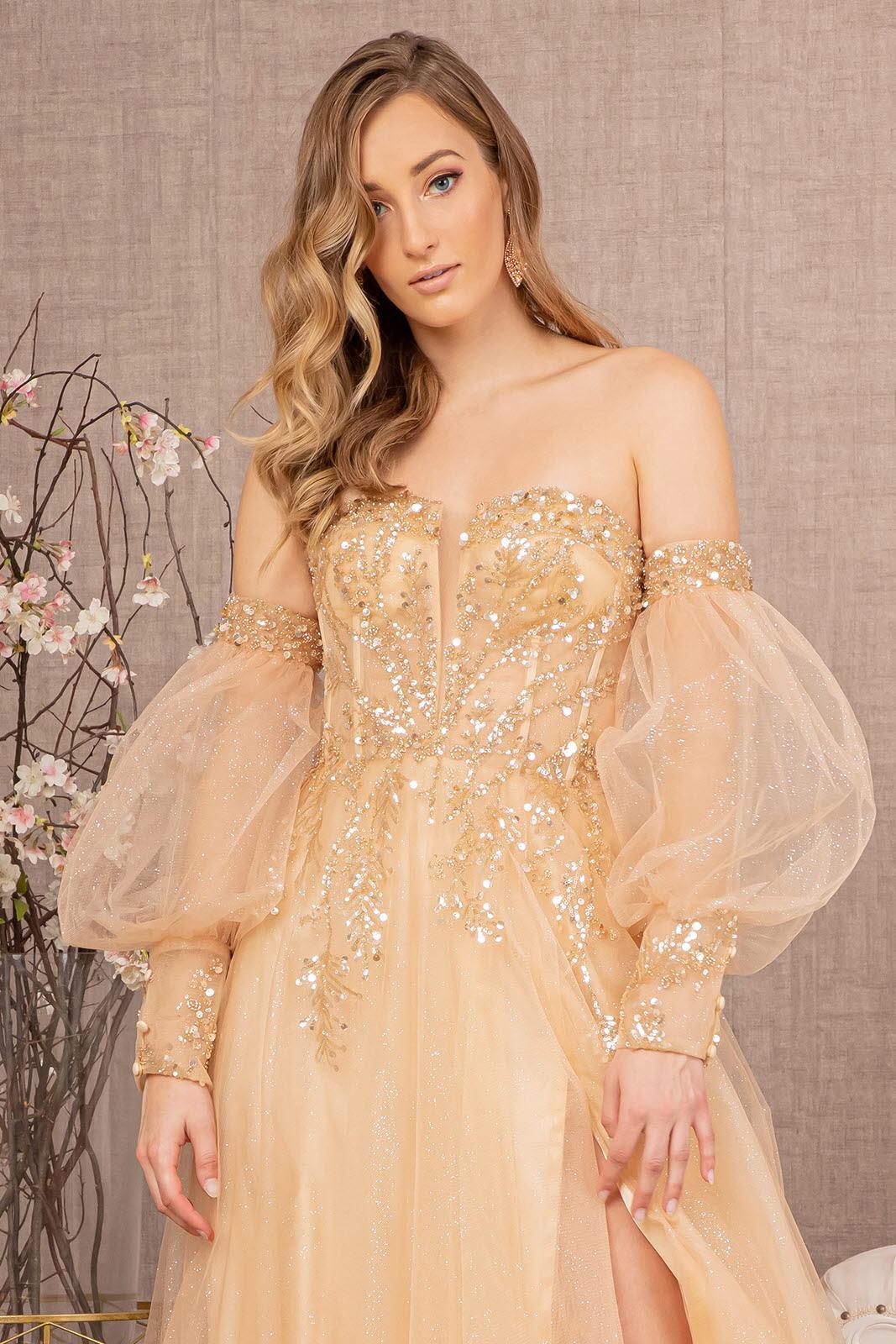 Prom Long Sequin Glitter Gown