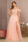 Prom Dresses Prom Long Formal A Line Dress Blush