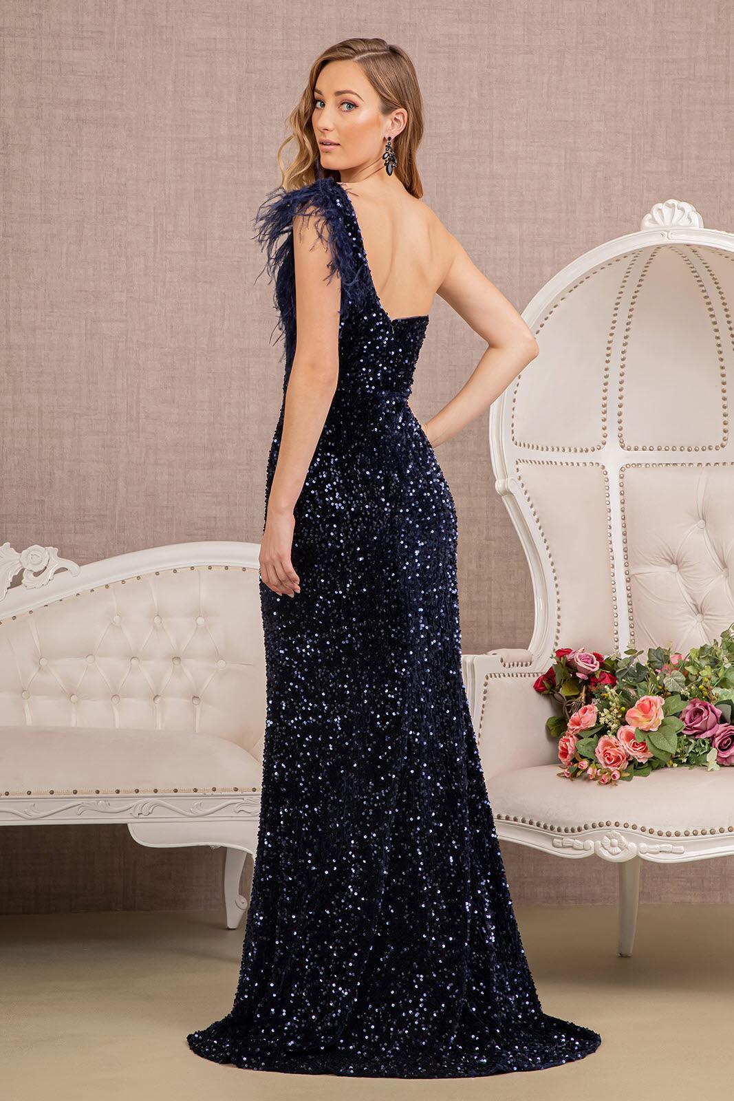 Prom Long Velvet Mermaid Gown