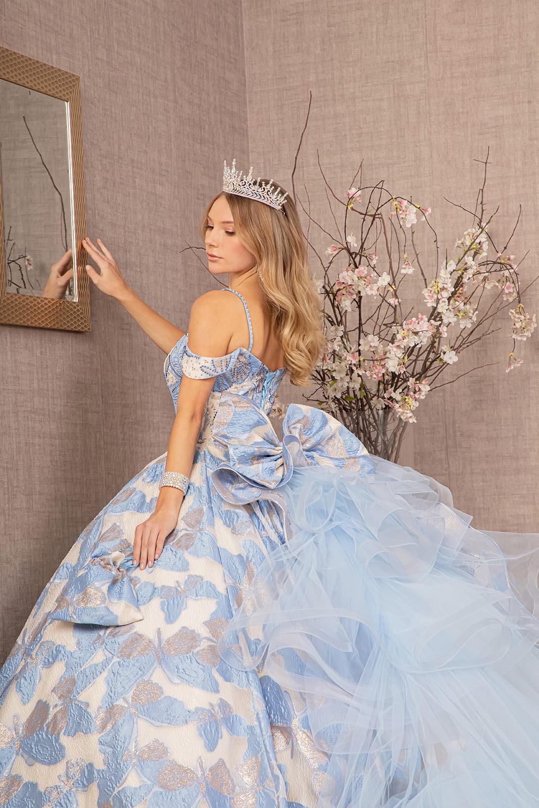 blue Cinderella ball gown | inspired by the 2015 Disney movi… | Flickr