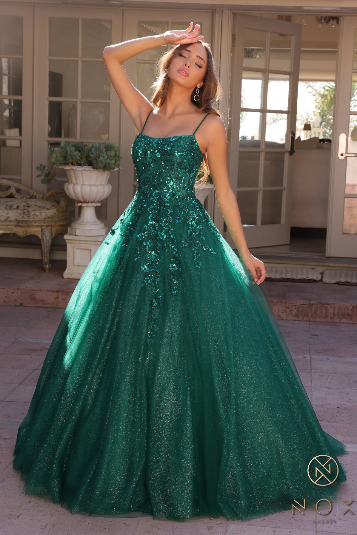 Prom Dresses Formal Long Prom Ballgown Hunter Green