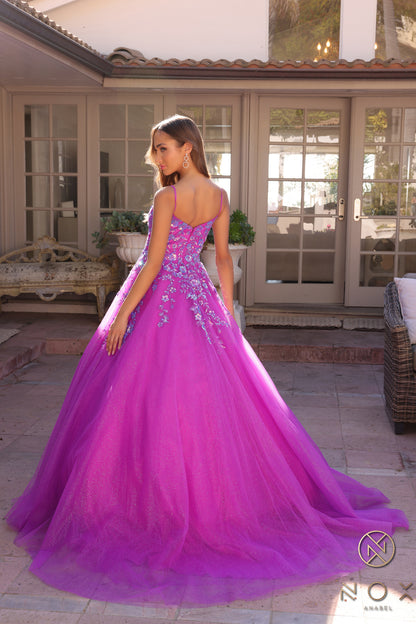 Prom Dresses Formal Long Prom Ballgown Purple