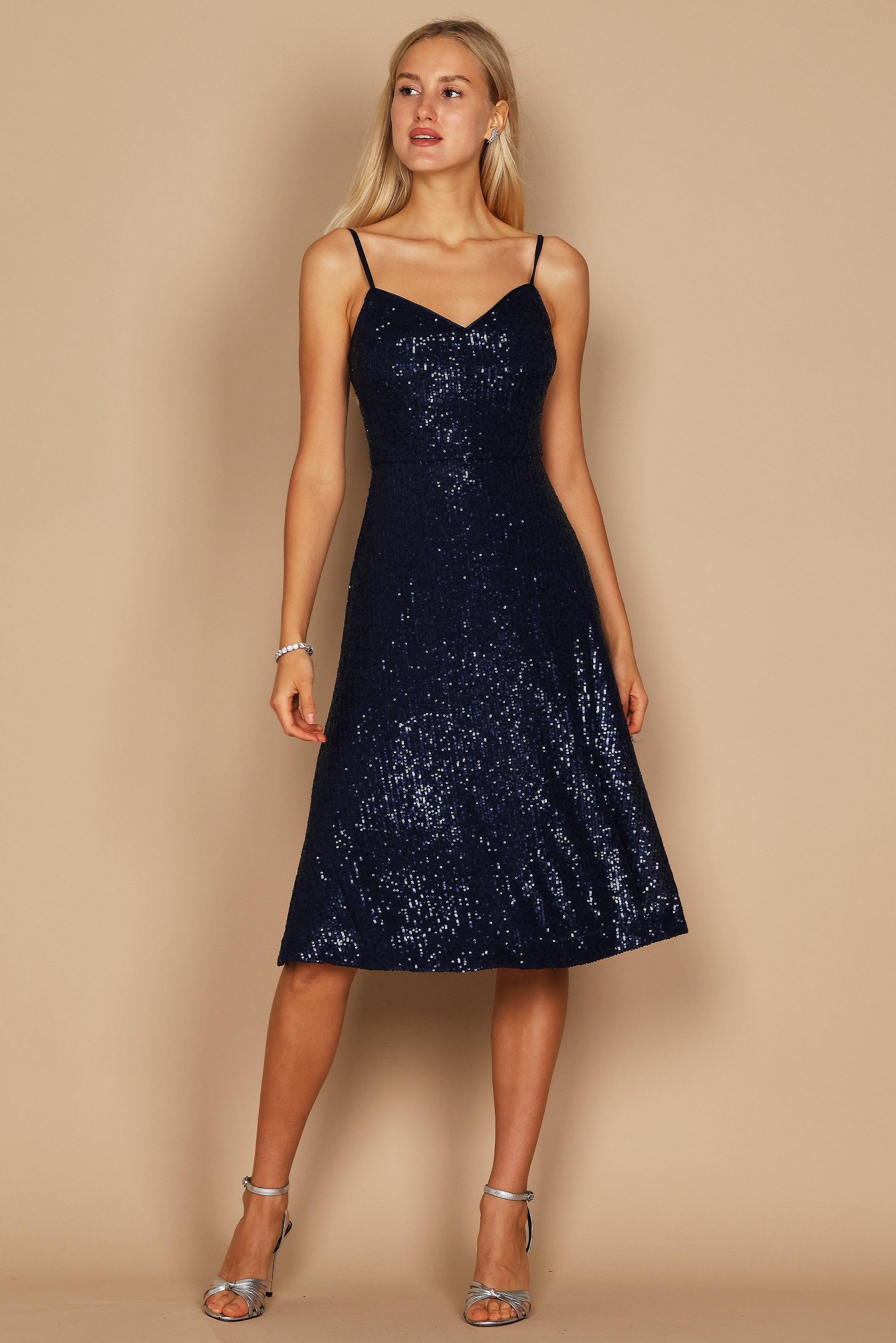 Laundry by Shelli Segal HU07D64 Fully Sequin Cocktail Dress | The Dress Outlet Laundry by Shelli Segal HU07D64 Fully Sequin Cocktail Dress | The Dress Outlet