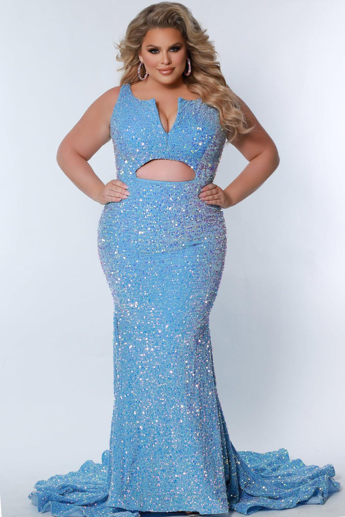 Prom Dresses Long Plus Size Formal Evening Prom Dress Powder Blue