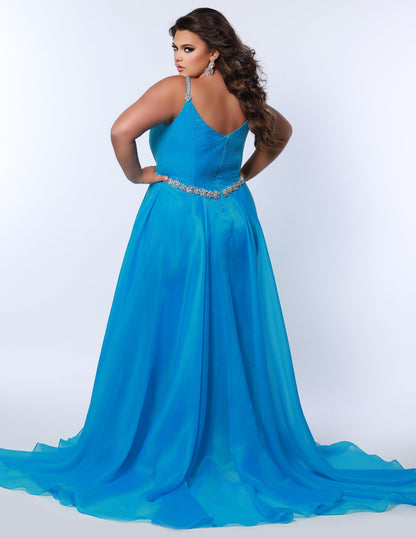 Prom Dresses Prom Plus Size Long Formal Prom Gown Cyan