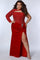 Formal Dresses Plus Size Long Formal Evening Gown Scarlet