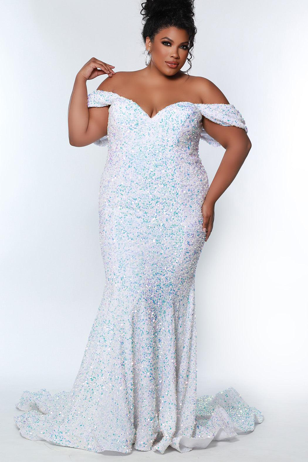 Prom Dresses Long Off Shoulder Plus Size Formal Fitted Prom Gown Unicorn