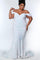 Prom Dresses Long Off Shoulder Plus Size Formal Fitted Prom Gown Unicorn
