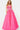 Prom Dresses Sleeveless Long A-Line Prom Gown HOT PINK