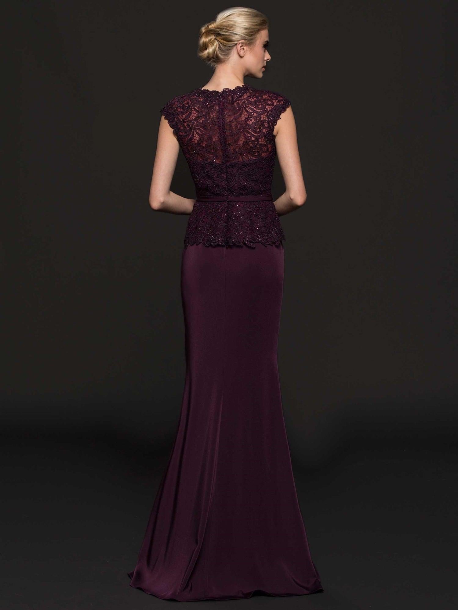 Mother of the Bride Dresses Long Mother of the Bride Formal Dress Eggplant