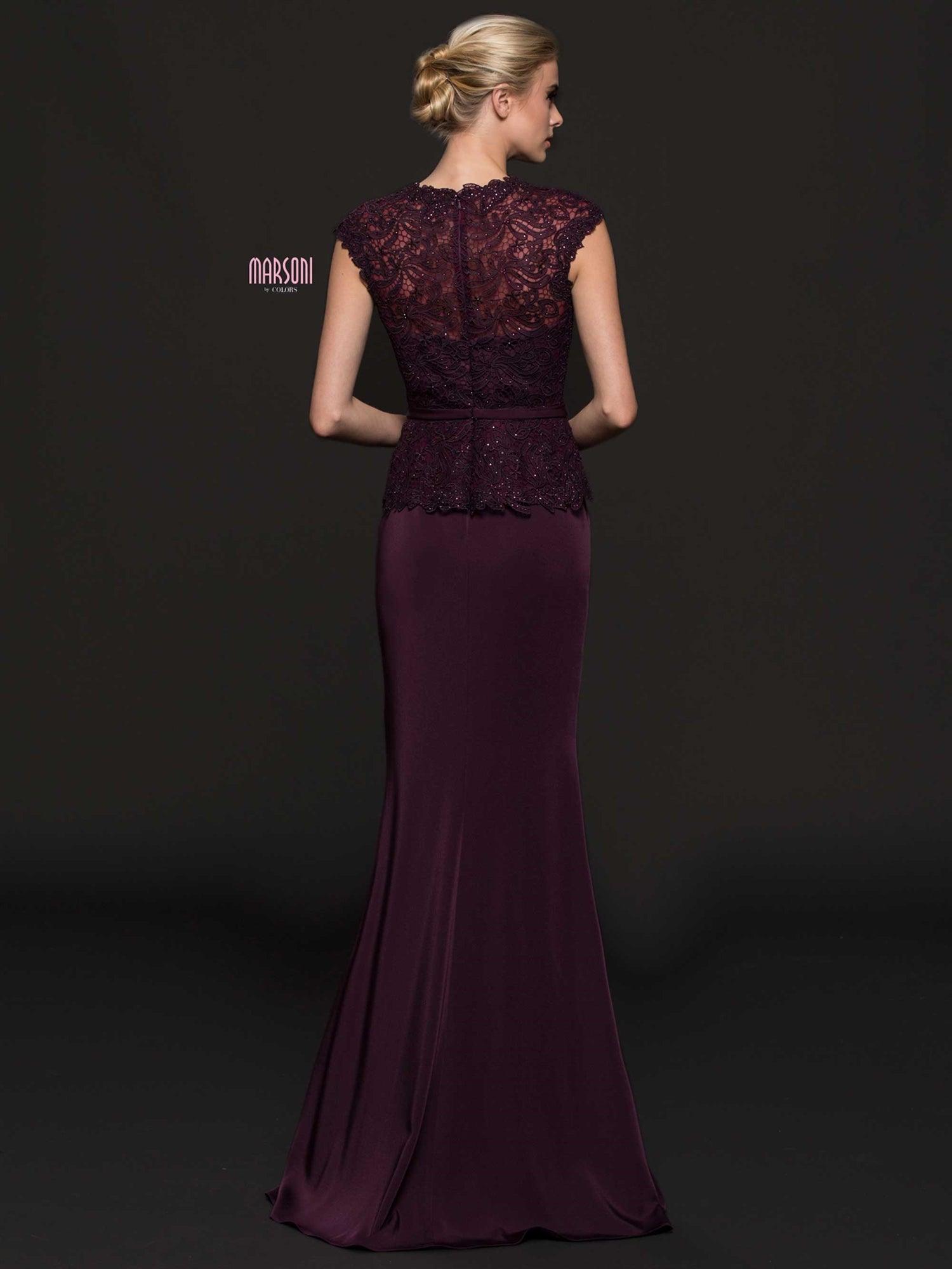 Marsoni M220 Long Mother of the Bride Formal Dress